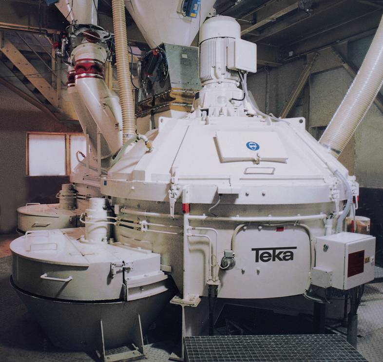 泰卡立轴盘式搅拌机（Pan Mixer）THZ